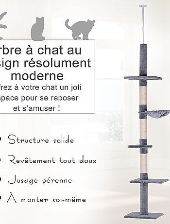 Arbre à chat 5 niveaux d'activités
