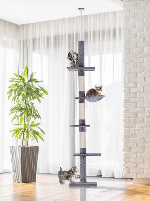 Arbre à chat 5 niveaux d'activités - Kiabi