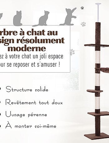 Arbre à chat 5 niveaux d'activités