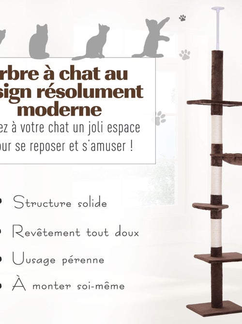 Arbre à chat 5 niveaux d'activités - Kiabi