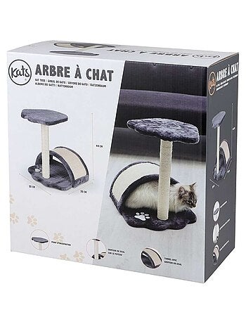 Arbre à chat avec cachette et plateforme OSCAR