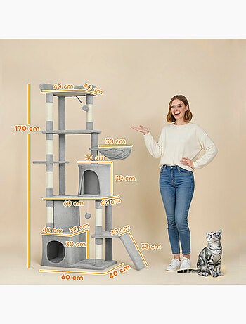 Arbre à chat centre activités grande taille - classcatz