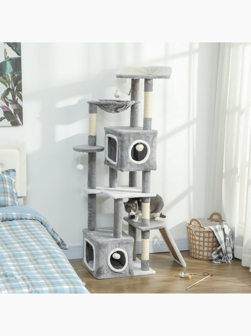 Arbre à chat design grande taille - classcatz Gris - Kiabi