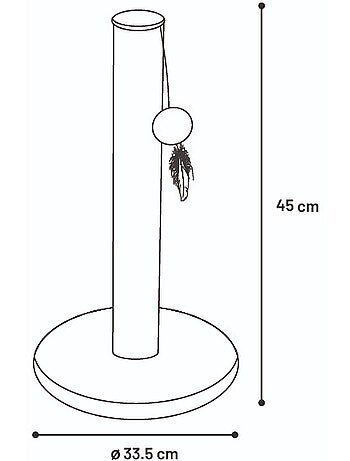 Arbre a chat et jeu suspendu Riba