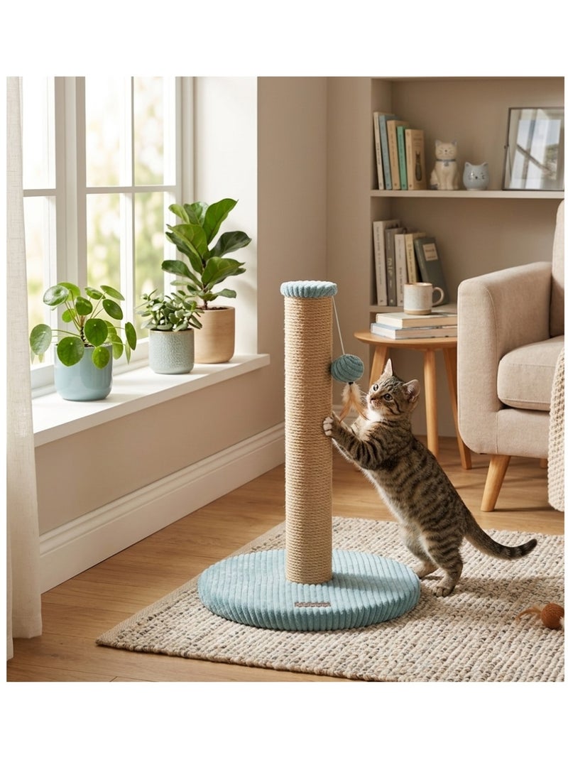 Arbre a chat et jeu suspendu Riba Bleu pétrole - Kiabi