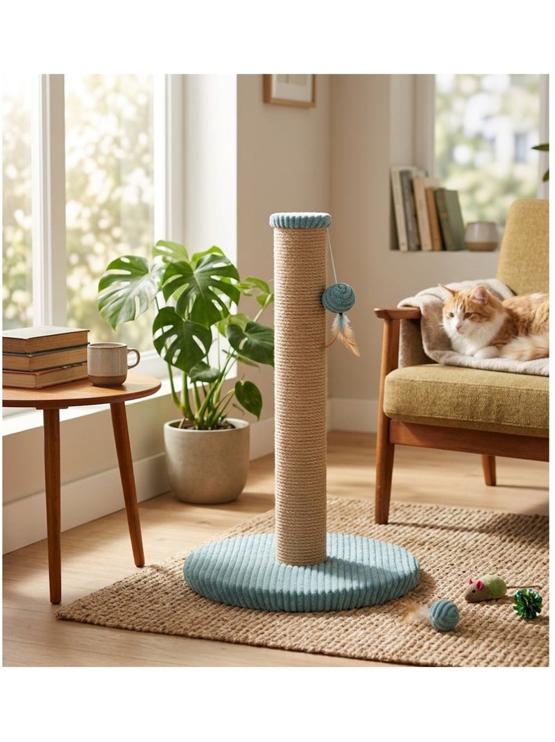 Arbre a chat et jeu suspendu Riba Bleu pétrole - Kiabi