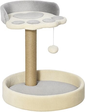 Arbre à chat griffoir design patte de chat