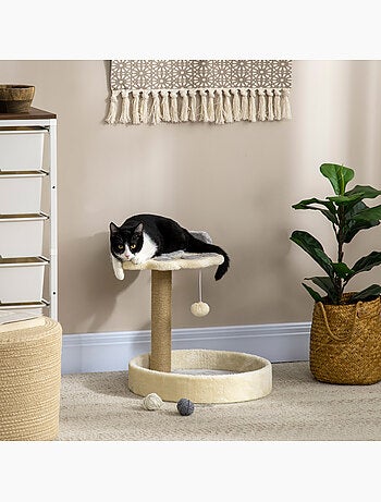 Arbre à chat griffoir design patte de chat