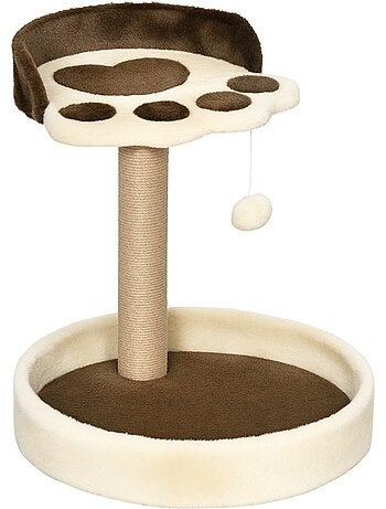 Arbre à chat griffoir design patte de chat