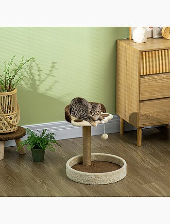 Arbre à chat griffoir design patte de chat