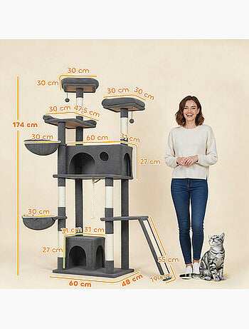 Arbre à chat multi-équipement - classcatz