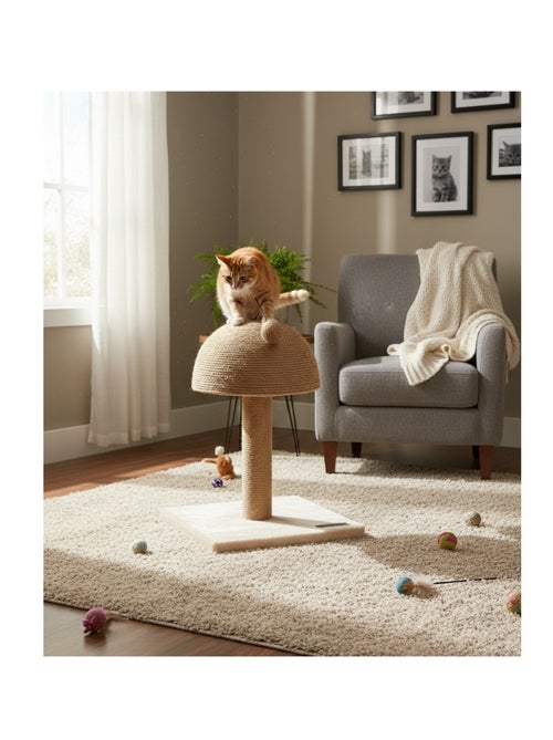 Arbre a griffer Ash pour chat intérieur - Kiabi