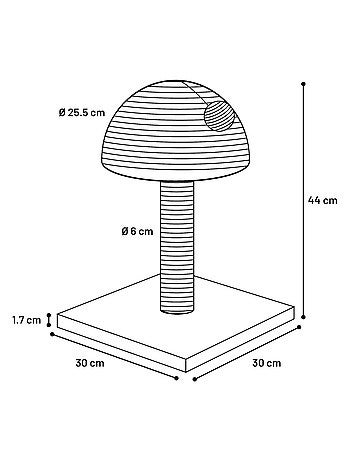 Arbre a griffer pour chat Ash