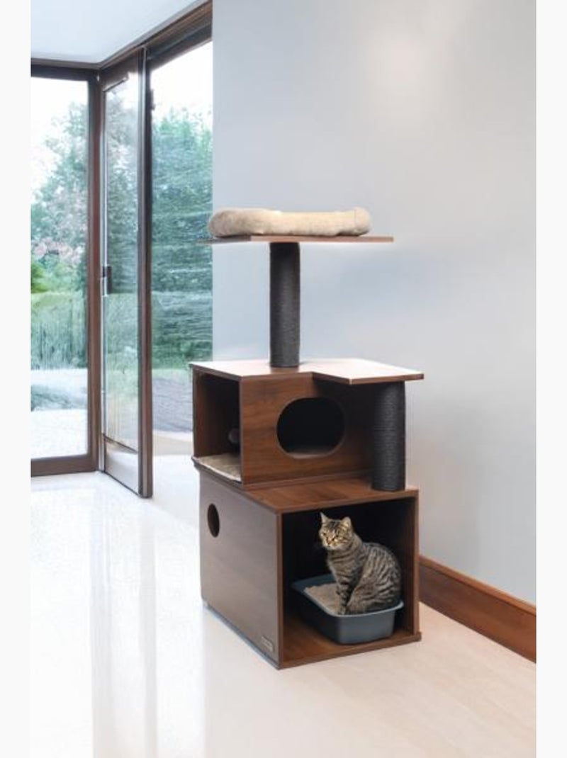 Arbre a griffer pour chat Miribel Marron - Kiabi