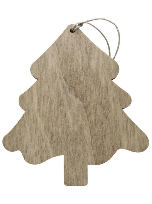 Arbre de Noël personnalisable en bois - Kiabi