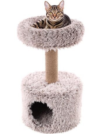 Arbre griffoir chat avec cachette cosy