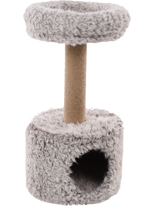 Arbre griffoir chat avec cachette cosy - Kiabi Arbre griffoir chat avec cachette cosy - Kiabi