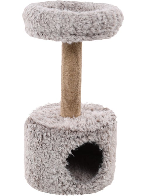 Arbre Griffoir chat avec cachette cosy - Kiabi Arbre Griffoir chat avec cachette cosy - Kiabi
