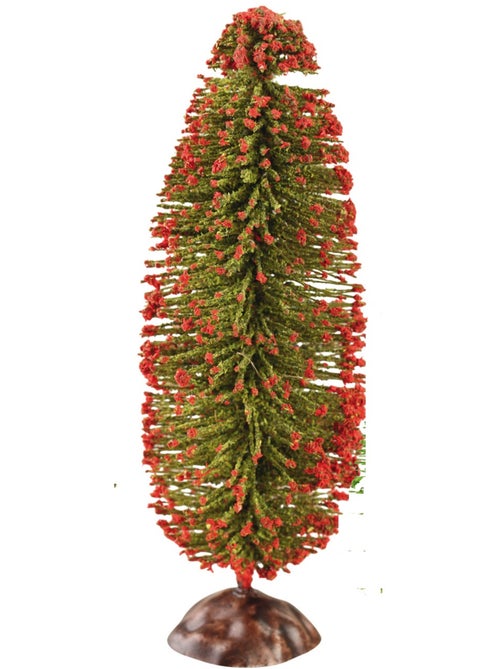Arbre sapin pour creche rouge - Kiabi