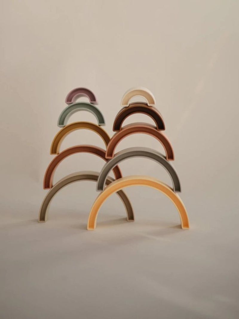 Arc-en-ciel à empiler Tropical Multicolore - Kiabi