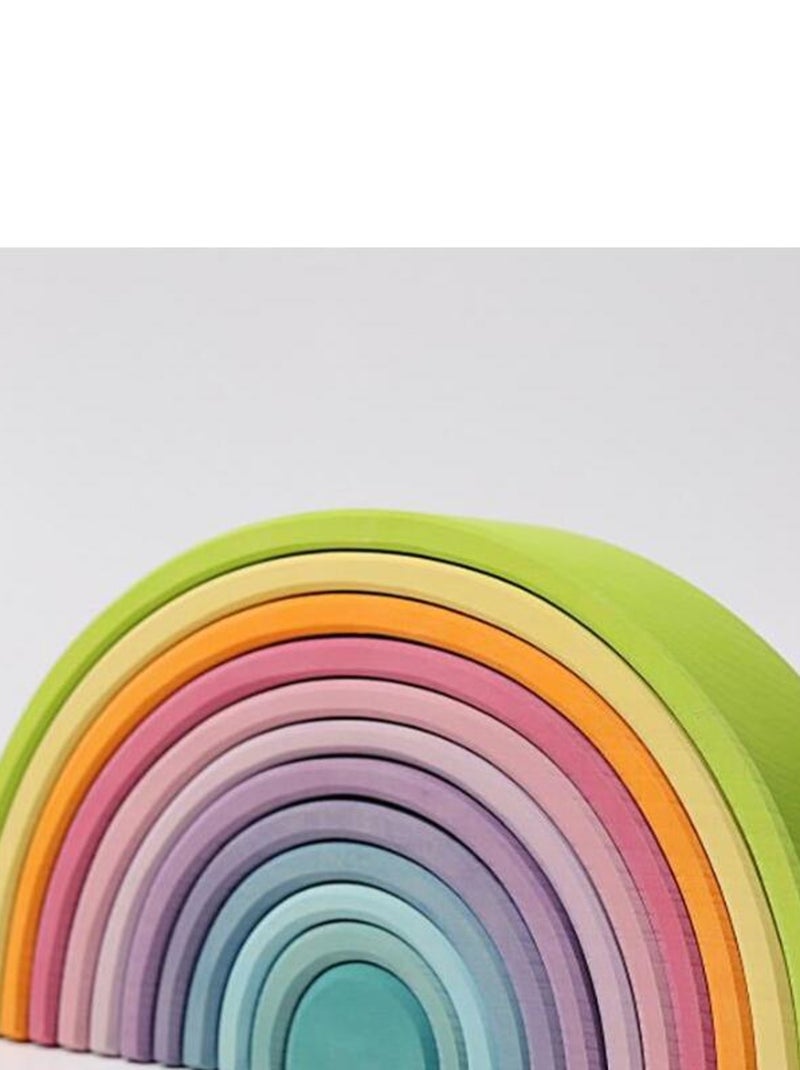 Arc en ciel de construction pastel - large Multicolore - Kiabi
