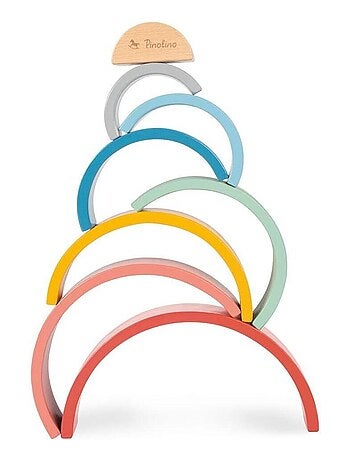 Arc-en-ciel en bois Ruby