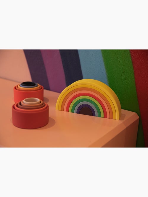 Arc-en-ciel en silicone multicolore - Kiabi