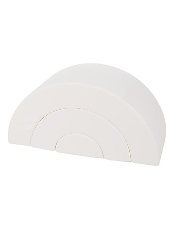 Arc-en-ciel mini - lot de 3 gros blocs blanc