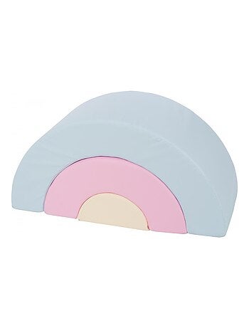 Arc-en-ciel mini - lot de 3 gros blocs rose, bleu, jaune (pastel)