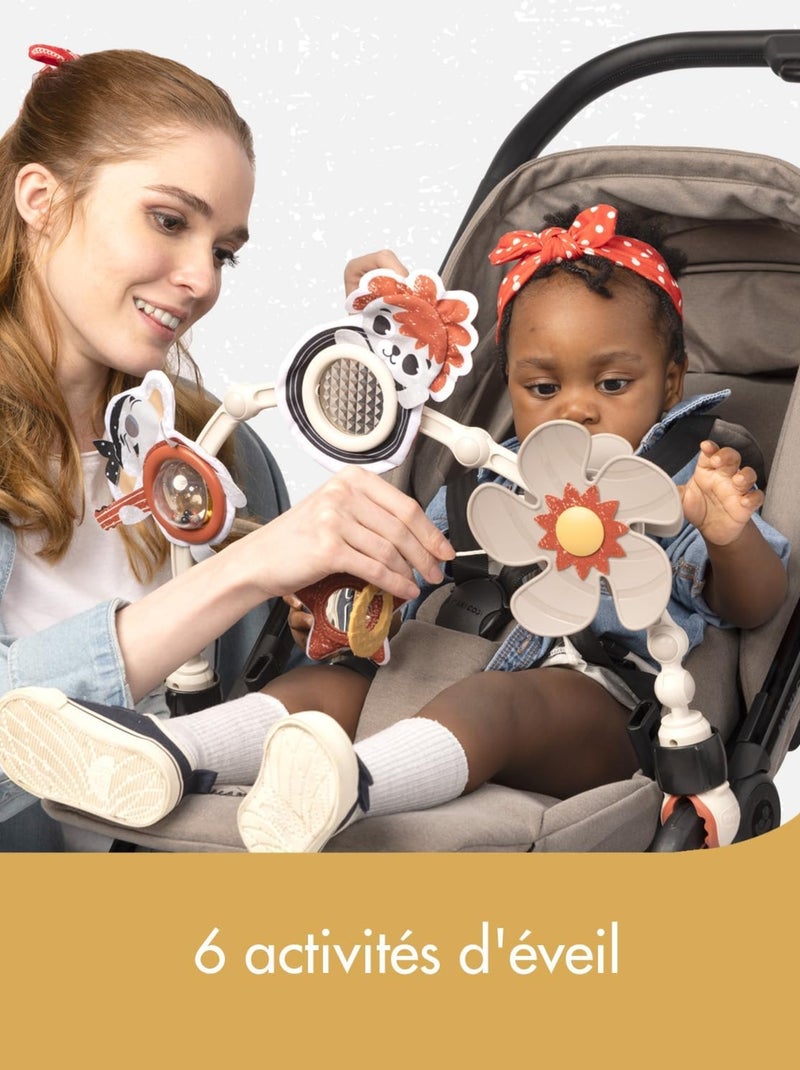 Arche d’activité pour poussette Tiny Rocker Beige - Kiabi