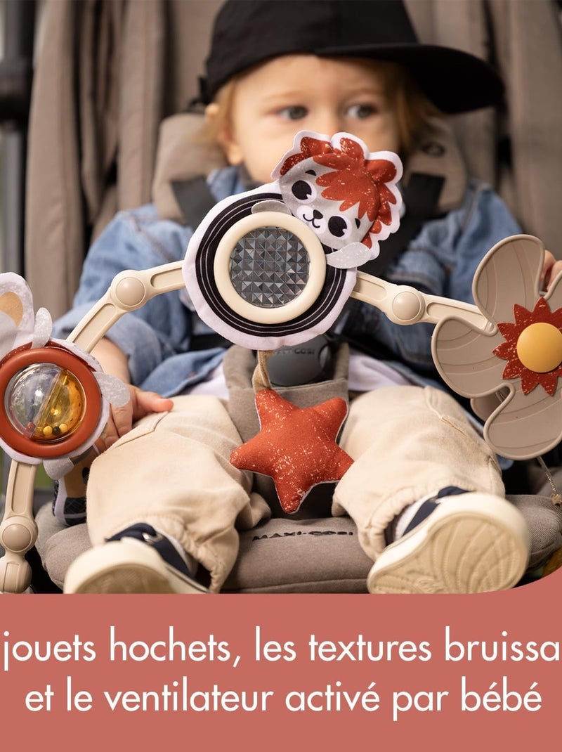 Arche d’activité pour poussette Tiny Rocker Beige - Kiabi