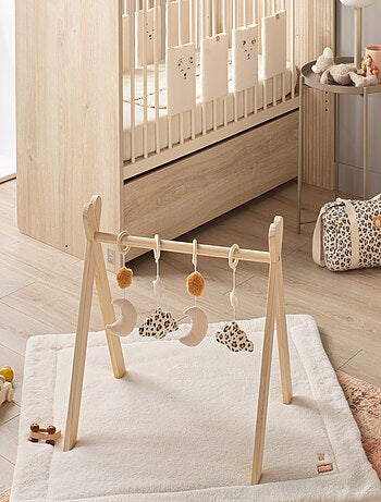 Arche d'éveil bois avec 4 jouets - SAUTHON