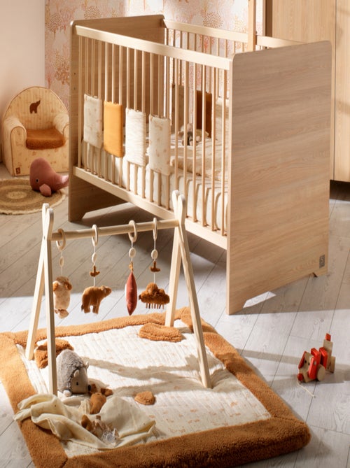 Arche d'éveil bois avec 4 jouets - SAUTHON - Kiabi