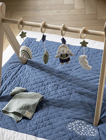 Arche d'éveil bois avec 4 jouets - SAUTHON