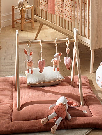 Arche d'éveil bois avec 4 jouets - SAUTHON