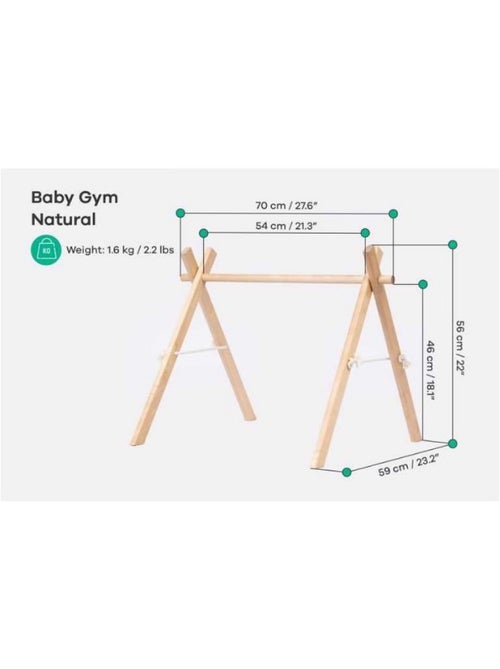 Arche d'éveil en bois bébé - Kiabi