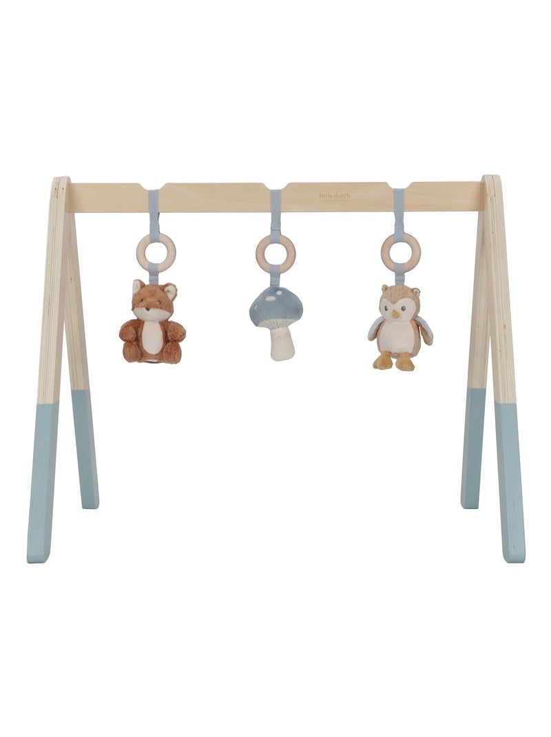 Arche d’éveil en bois Forest Friends Bleu - Kiabi