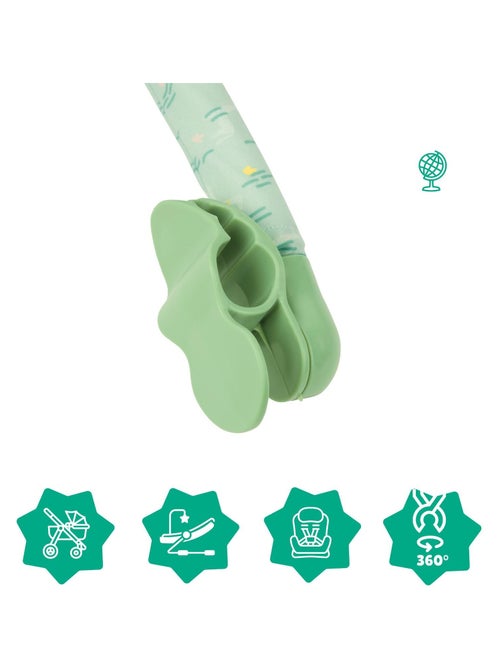 Arche d'éveil et d'activités universelle, 3 jouets sensoriels 'Badabulle' - Kiabi