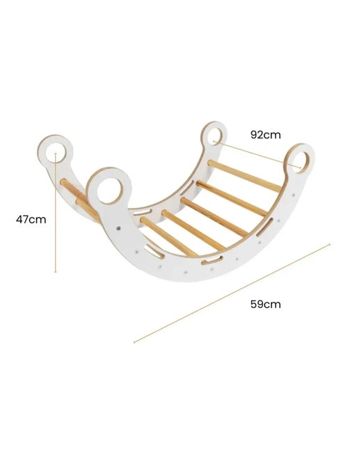 Arche montessori – Rocker Montessori avec coussin - Kiabi
