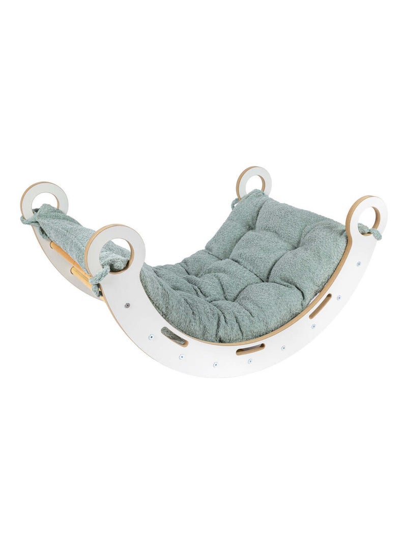 Arche montessori – Rocker Montessori avec coussin Menthe - Kiabi
