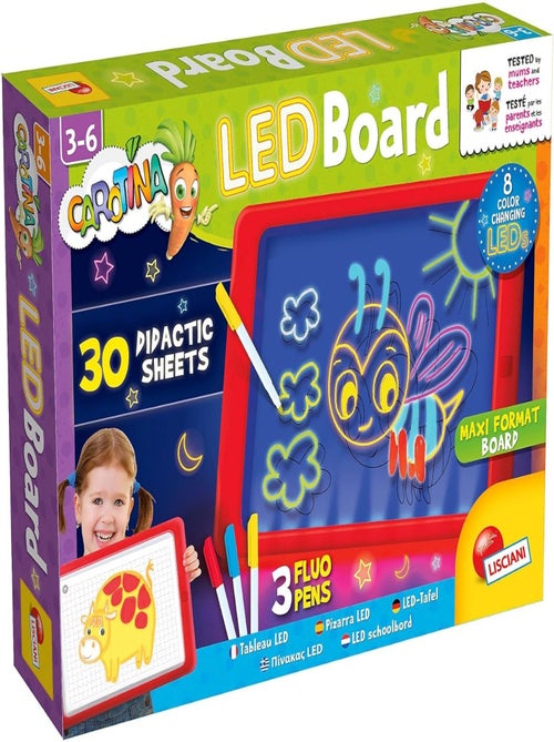 Ardoise Magique Et Lumineuse Led Carotina - Lisciani - Kiabi