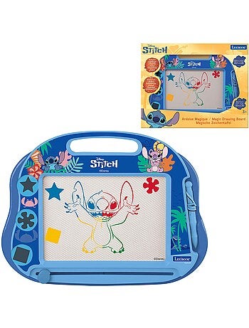 Ardoise magique stitch format a5 avec accessoires magnétiques pour dessiner en couleurs