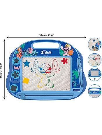 Ardoise magique stitch format a5 avec accessoires magnétiques pour dessiner en couleurs
