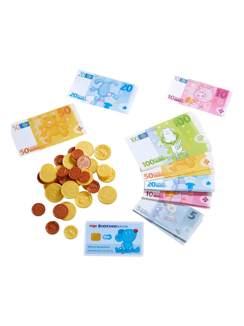 Sachet De Monnaie Factice Pièces Et Billets - N/A - Kiabi - 6.89€