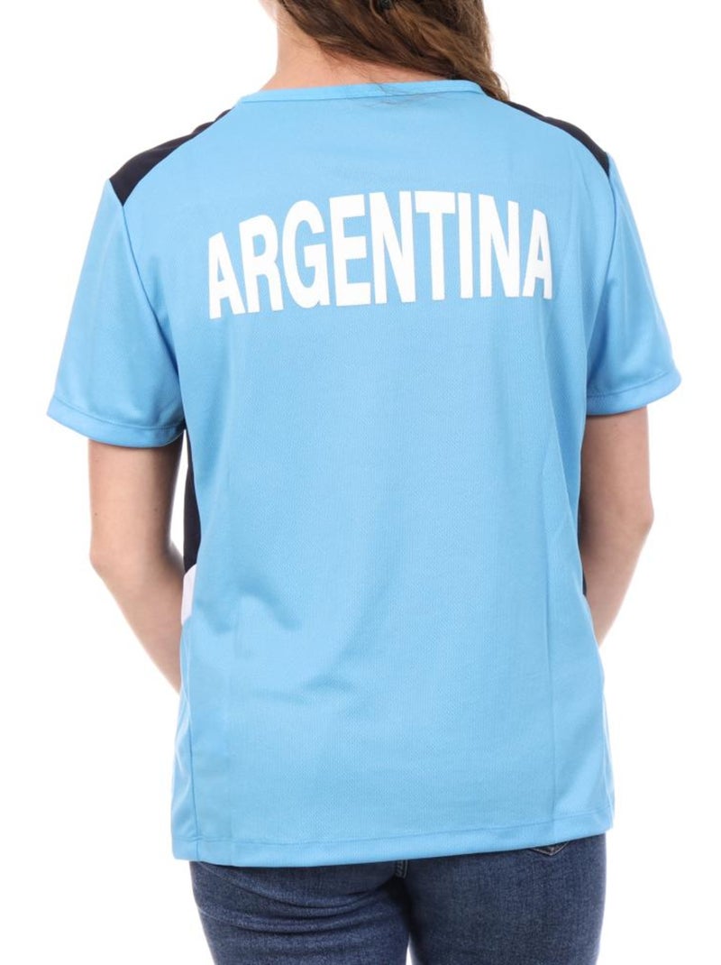 Argentine Maillot Femme Le Coq Sportif Bleu - Kiabi