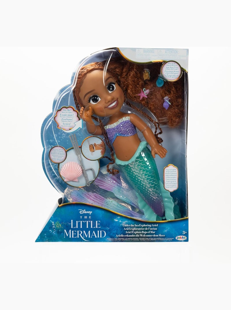 Ariel électronique 38 Cm - Disney Princess Multicolore - Kiabi