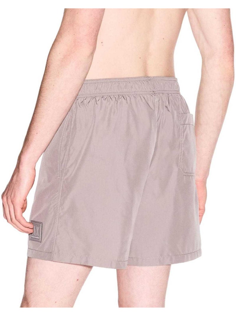 Armani Exchange - Short de bain Beige - Kiabi