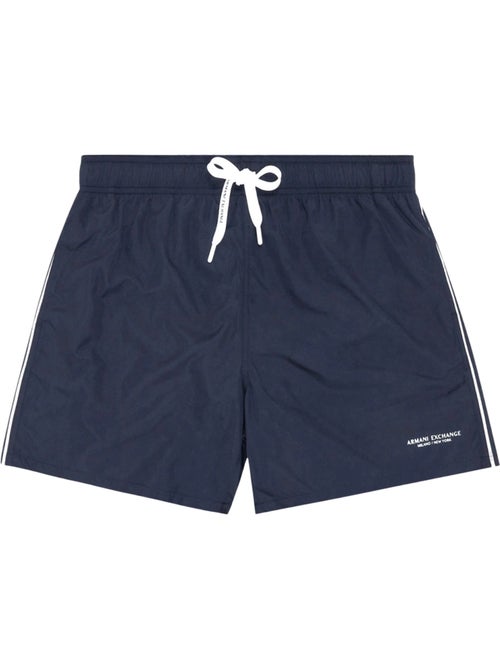 Armani Exchange - Short de bain motif/style Passepoil contrasté - Kiabi
