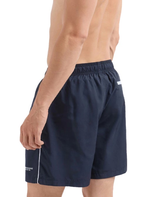 Armani Exchange - Short de bain motif/style Passepoil contrasté - Kiabi