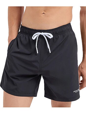 Armani Exchange - Short de bain motif/style Passepoil contrasté